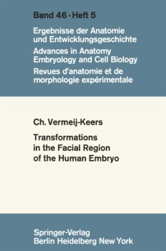 Tranformations in the Facial Region of the Human Embryo - Vermeij - Keers, C.