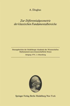 Zur Differentialgeometrie der klassischen Fundamentalbereiche - Dinghas, A.