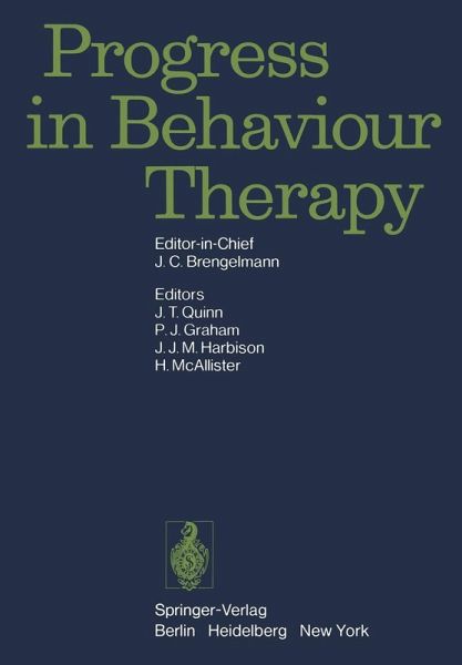 Progress in Behaviour Therapy Progress in Behaviour Therapy