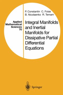 Integral Manifolds and Inertial Manifolds for Dissipative Partial Differential Equations - Constantin, P.; Foias, C.; Nicolaenko, B.; Temam, R.