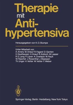 Therapie mit Antihypertensiva