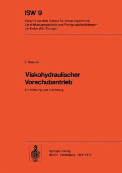 Viskohydraulischer Vorschubantrieb - Bumiller, S.