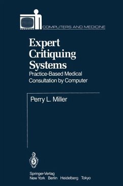 Expert Critiquing Systems - Miller, Perry L.