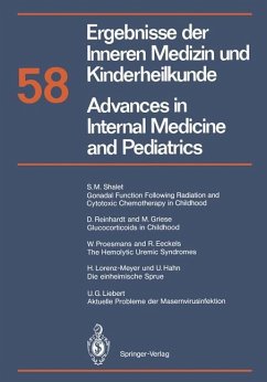 Ergebnisse der Inneren Medizin und Kinderheilkunde / Advances in Internal Medicine and Pediatrics - Brandis, M.; Frick, P.; Prader, A.; Martini, G. A.; Kochsiek, K.