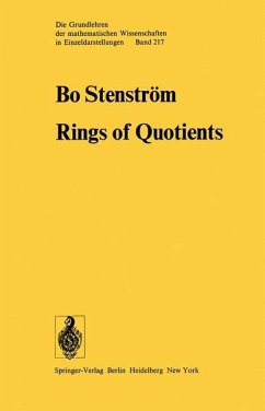 Rings of Quotients - Stenström, B.