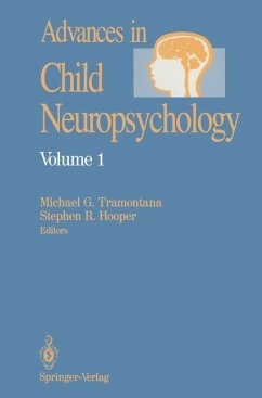 Advances in Child Neuropsychology - Hooper, Stephen R.; Tramontana, Michael G.