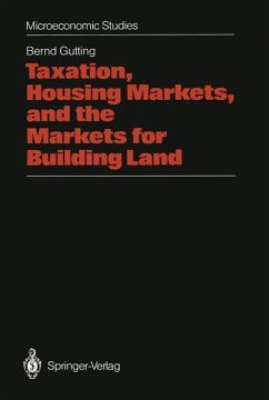 Taxation, Housing Markets, and the Markets for Building Land - Gutting, Bernd