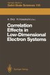 Correlation Effects in Low-Dimensional... - Bild 1