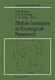 Stable Isotopes in Ecological Research