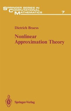 Nonlinear Approximation Theory - Braess, Dietrich