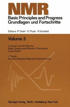 NMR Basic Principles and Progress / NMR Grundlagen und Fortschritte - Diehl, P.; Kosfeld, R.; Fluck, E.