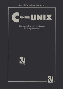C unter UNIX - Kannemann, Klaus M. SC.