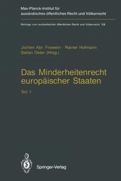 Das Minderheitenrecht europäischer Staaten