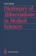 Dictionary of Abbreviations in Medical... - Bild 1