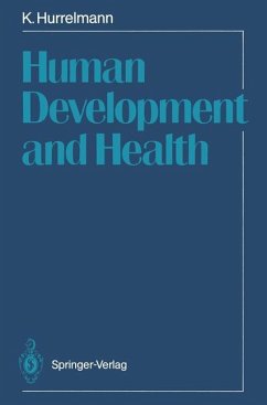 Human Development and Health - Hurrelmann, Klaus