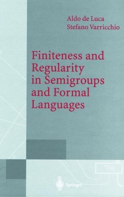 Finiteness and Regularity in Semigroups and Formal Languages - Luca, Aldo de;Varricchio, Stefano