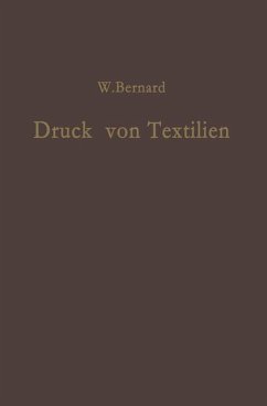 Druck von Textilien - Bernard, W.