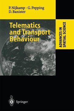 Telematics and Transport Behaviour - Nijkamp, Peter; Pepping, Gerard; Banister, David