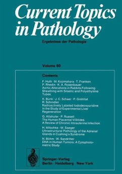 Current Topics in Pathology / Ergebnisse der Pathologie - Grundmann, E.; Kirsten, W. H.