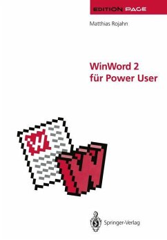 WinWord 2 für Power User - Rojahn, Matthias