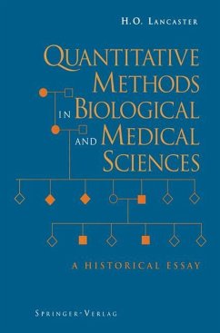 Quantitative Methods in Biological and Medical Sciences - Lancaster, H. O.