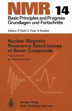 Nuclear Magnetic Resonance Spectroscopy of Boron Compounds - Nöth, Heinrich; Wrackmeyer, Bernd