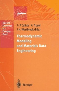 Thermodynamic Modeling and Materials Data Engineering