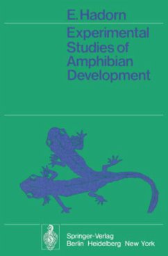 Experimental Studies of Amphibian Development - Hadorn, E.