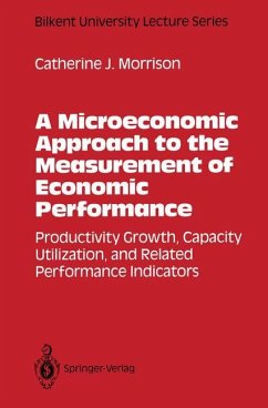 A Microeconomic Approach to the Measurement of Economic Performance - Morrison, Catherine J.
