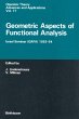 Geometric Aspects of Functional Analysis - Bild 1