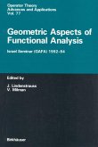 Geometric Aspects of Functional Analysis