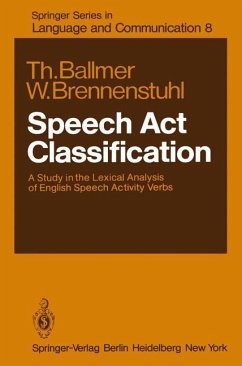 Speech Act Classification - Ballmer, T.; Brennstuhl, W.
