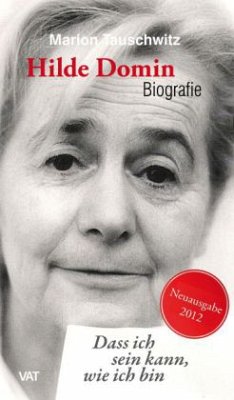 Hilde Domin. Die Biographie - Tauschwitz, Marion