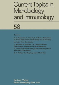 Current Topics in Microbiology and Immunology - Schweiger, H. G.; Sela, M.