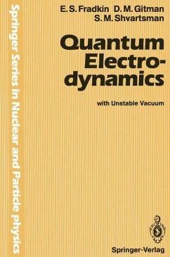 Quantum Electrodynamics - Fradkin, E. S.; Guitman, Dmitri M; Shvartsman, S. M.