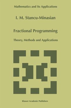 Fractional Programming - Stancu-Minasian, I. M.