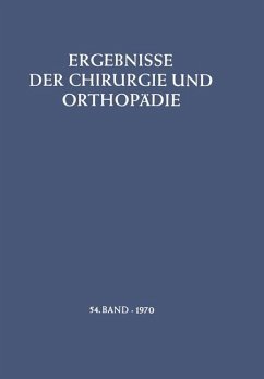 Ergebnisse der Chirurgie und Orthopädie - Löhr, B.;Senning, Å.;Witt, A. N.