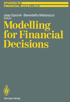 Modelling for Financial Decisions