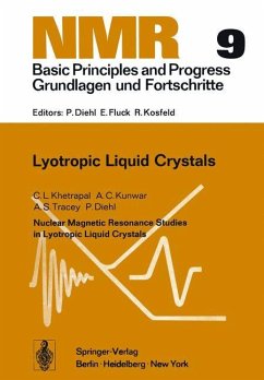 Nuclear Magnetic Resonance Studies in Lyotropic Liquid Crystals - Khetrapal, C. L.; Kunwar, A.; Tracey, A. S.; Diehl, P.