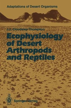 Ecophysiology of Desert Arthropods and Reptiles - Cloudsley-Thompson, John L.