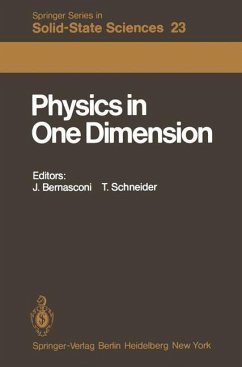 Physics in One Dimension