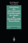 Sammlung der internationalen Vereinbarungen der Länder der Bundesrepublik Deutschland