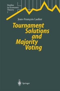 Tournament Solutions and Majority Voting - Laslier, J.-Francois