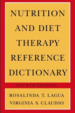 Cover Nutrition and Diet Therapy Reference Dictionary