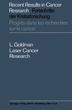 Laser Cancer Research - Goldman, Leon