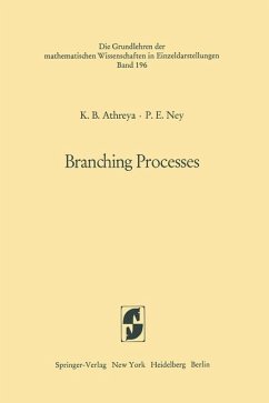 Branching Processes - Athreya, Krishna B.;Ney, Peter E.