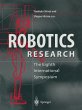 Robotics Research - Bild 1