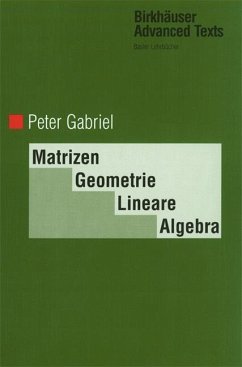 Matrizen, Geometrie, Lineare Algebra - Gabriel, Peter