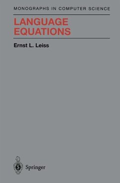 Language Equations - Leiss, Ernst L.