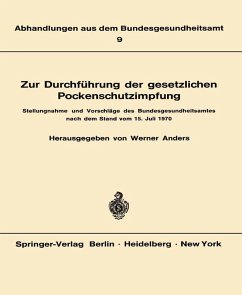 Cover Zur Durchführung der gesetzlichen Pockenschutzimpfung